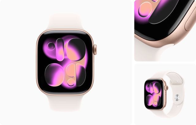 apple watch series 11 in rose gold